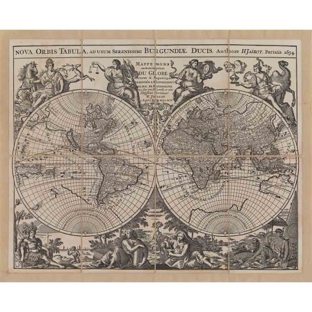 Zoffoli  Planisphere Jaillot